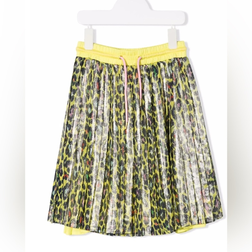 MARC JACOBS metallic pleated skirt kids size 12
